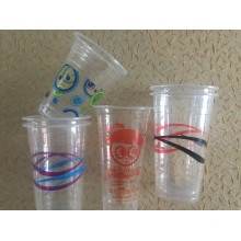 Tasses en plastique imprimées